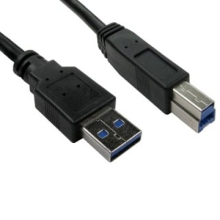 1m USB 5Gbps Type A (M) to Type B (M) Data Cable