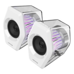 Edifier G2000 PRO white 2.0 RGB Bluetooth gaming speakers