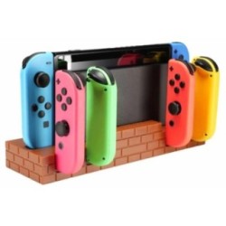 Subsonic Nintendo Switch charging power station with Joy-Con and cartridge storage