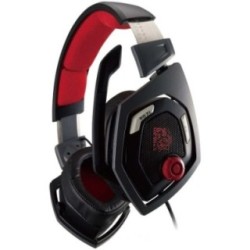 Thermaltake TT eSports SHOCK 3D 7.1 Gaming Headset Black and Red