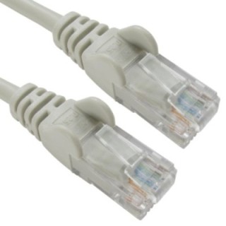 0.5m Economy 10/100 Networking Cable - Grey