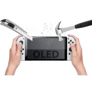 Subsonic tempered glass screen protector for Nintendo Switch OLED with cleaning kit