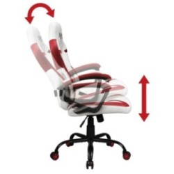 Subsonic Assassin's Creed junior gaming chair white and red