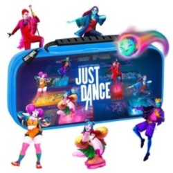 Subsonic Just Dance hard carry case for Nintendo Switch with foam lining and cartridge storage