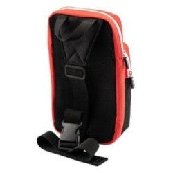 Subsonic black and red shoulder bag for Nintendo Switch consoles with padded pocket