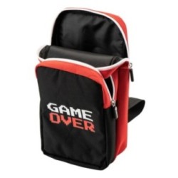 Subsonic black and red shoulder bag for Nintendo Switch consoles with padded pocket