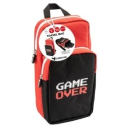 Subsonic black and red shoulder bag for Nintendo Switch consoles with padded pocket