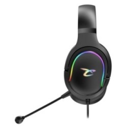 Subsonic Spectra black RGB LED gaming headset with microphone