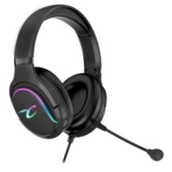 Subsonic Spectra black RGB LED gaming headset with microphone