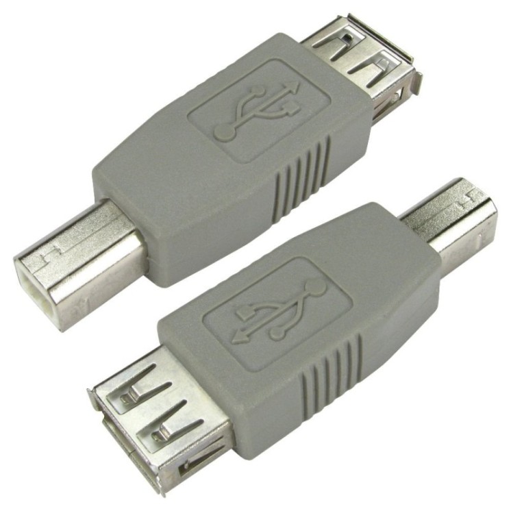 USB 2.0 Type A (F) to Type B (M) Adapter