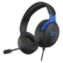 Subsonic Astra wired gaming headset black and blue with microphone