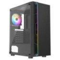 CiT Galaxy RGB Black Mid Tower Tempered Glass PC Gaming Case