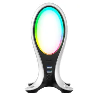 Subsonic Electra RGB LED Headset Stand with USB Hub