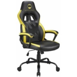Subsonic Officially Licensed Batman Adult E-Sports Gaming Chair - Black/Yellow