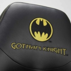 Subsonic Batman black and yellow e-sports gaming chair with embroidered logo