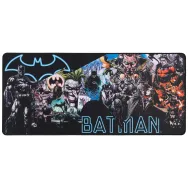 Subsonic XXL Batman gaming mouse pad 900x400mm stitched edges non-slip rubber base