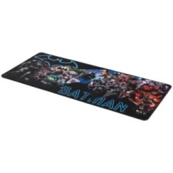 Subsonic XXL Batman gaming mouse pad 900x400mm stitched edges non-slip rubber base