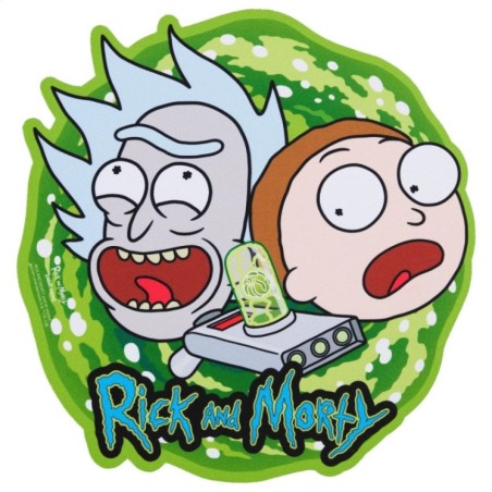 Subsonic Rick and Morty gaming mouse pad multi-colour printed design 300mm