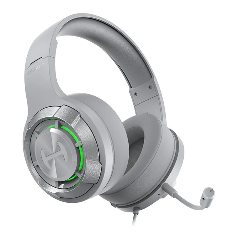 Edifier Hecate G30II grey USB 7.1 RGB gaming headset with detachable microphone