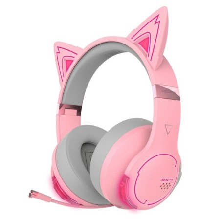 Edifier G5BT Pink Hi-Res Bluetooth Cat Ear Gaming Headset