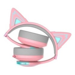 Edifier G5BT Pink Hi-Res Bluetooth Cat Ear Gaming Headset