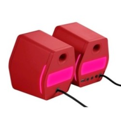 Edifier G2000 red RGB Bluetooth gaming speakers