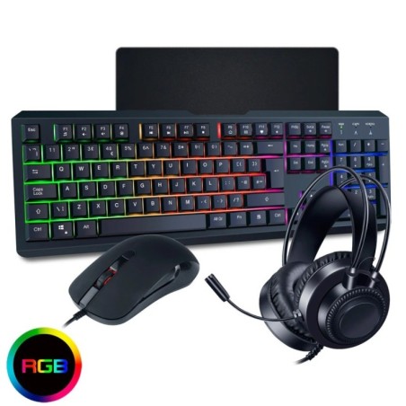 CiT Rainbow 4-in-1 RGB gaming keyboard