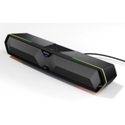 Edifier MG300 Bluetooth USB Soundbar with RGB Lighting - Black