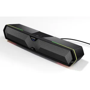 Edifier MG300 Bluetooth USB Soundbar with RGB Lighting - Black