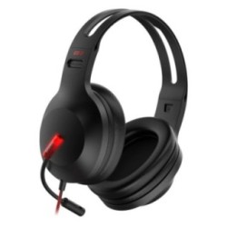 Edifier G1 USB gaming headset in black with LED lighting and USB sound card