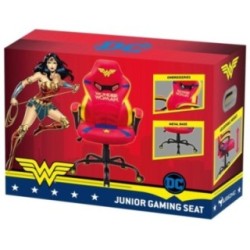 Subsonic Wonder Woman Junior Gaming Chair Red Yellow