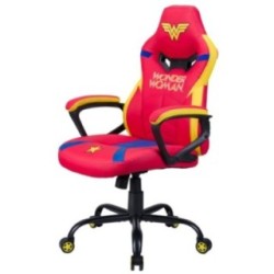 Subsonic Wonder Woman Junior Gaming Chair Red Yellow