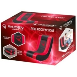 Subsonic Raiden Pro Rock'n Gaming Chair in red and black