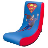 Subsonic Superman Junior Rock'n Gaming Chair with Superman graphic
