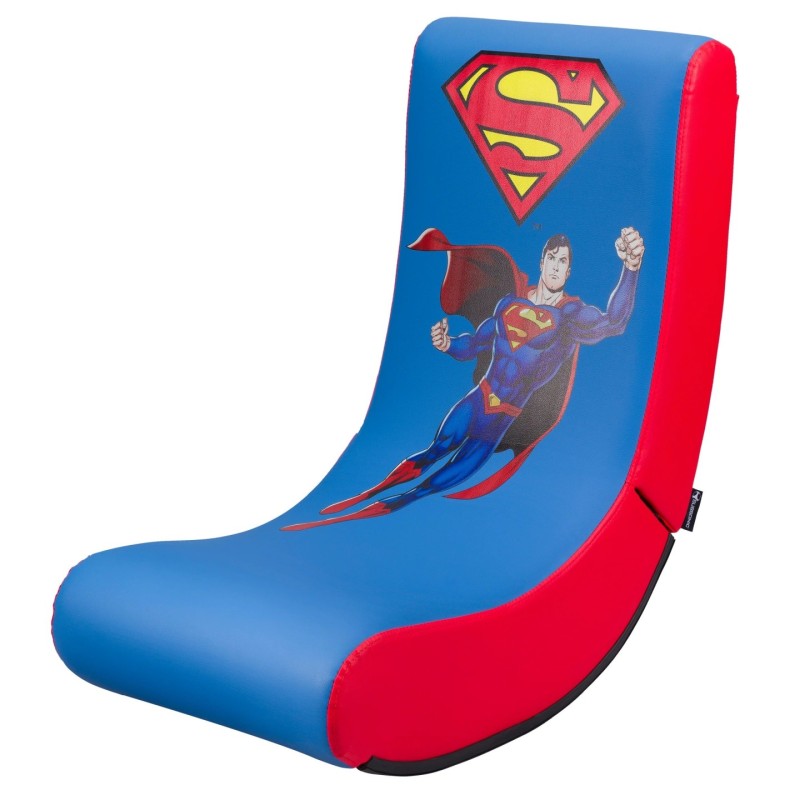 Subsonic Superman Junior Rock'n Gaming Chair with Superman graphic