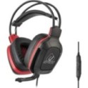 Subsonic Pro 50 gaming headset black and red with retractable microphone and 3.5mm jack