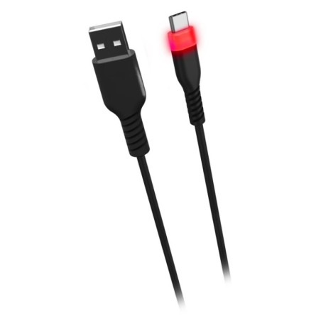 Subsonic Raiden 3m USB-C LED charging cable for PS5 and Xbox Series X controllers