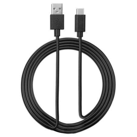 Subsonic USB Type-C 3m Charging Cable for PS5 DualSense and Xbox Series X controllers - Black
