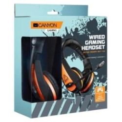 Canyon CND-SGHS1A wired gaming headset with microphone