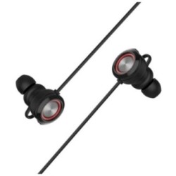 Edifier GM3SE in-ear gaming earphones with detachable microphone black red