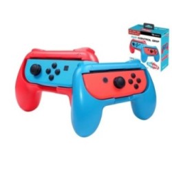 Subsonic Duo Control Grips for Nintendo Switch Joy-Cons - Blue & Red