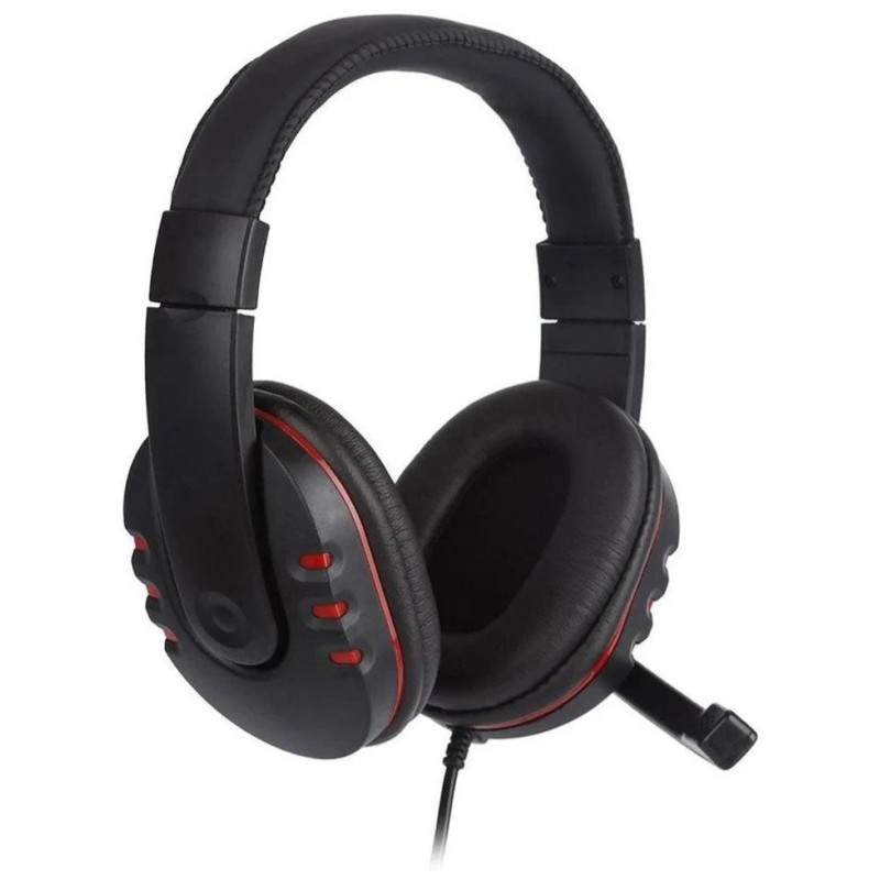 Jedel gaming headset with microphone black