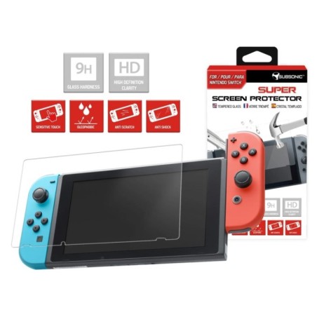 Subsonic tempered glass screen protector for Nintendo Switch