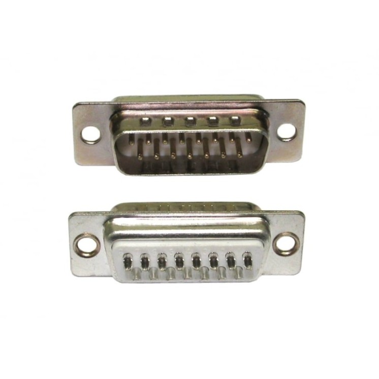 D15 Male Connector (Solder Type)