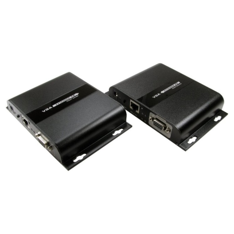 120m SVGA & Audio Over Cat5e/Cat 6 Extender