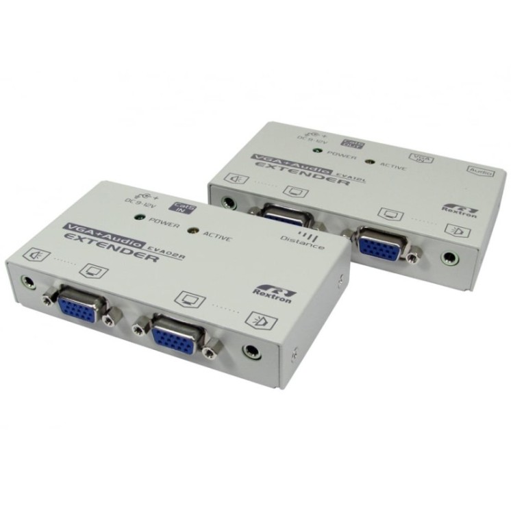 SVGA Extender Over Cat5e with Audio