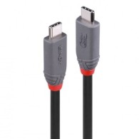 Lindy USB4 USB-C To C Cable, 40Gbps, 8K60, 240W PD, Anthra Line