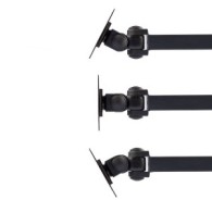 Lindy Multi Joint Cantilever TV Wall Bracket 10kg Black