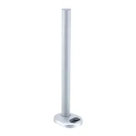 Lindy 450mm Desk Grommet Clamp Pole Silver
