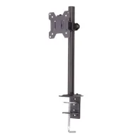 Lindy Single Display Short Bracket with Pole and Desk Clamp